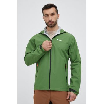 Salewa jacheta de exterior Puez Aqua 4 PTX 2.5L culoarea verde