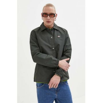 Dickies geaca barbati, culoarea verde, de tranzitie