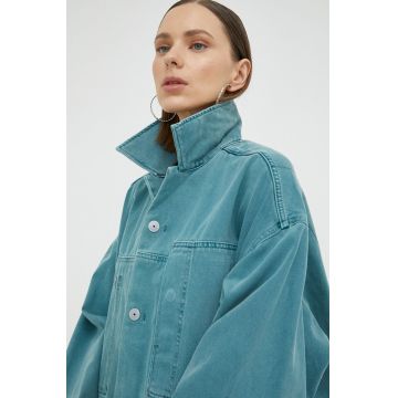 G-Star Raw geacă din denim femei, oversized
