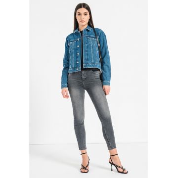 Jacheta regular fit de denim