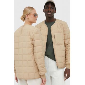 Rains geaca 18170 Liner Jacket culoarea bej, de tranzitie