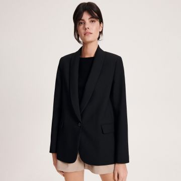 Reserved - Blazer uni - Negru