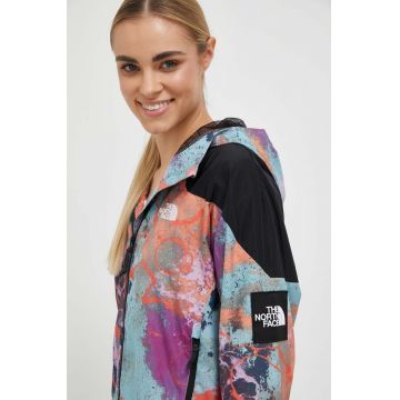 The North Face geaca DYNAKA SUMMER JACKET AOP femei, de tranzitie