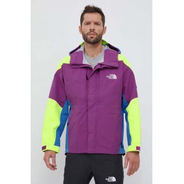 The North Face jacheta de exterior 3L Dryvent Carduelis culoarea violet