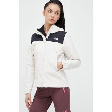 The North Face jacheta de exterior Antora culoarea bej