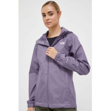 The North Face jacheta de exterior Quest culoarea violet