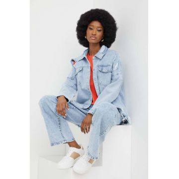 Answear Lab geaca jeans femei, de tranzitie