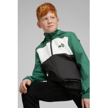 Jacheta usoara cu model colorblock