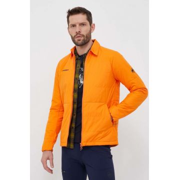 Mammut jacheta de exterior Seon Light culoarea portocaliu