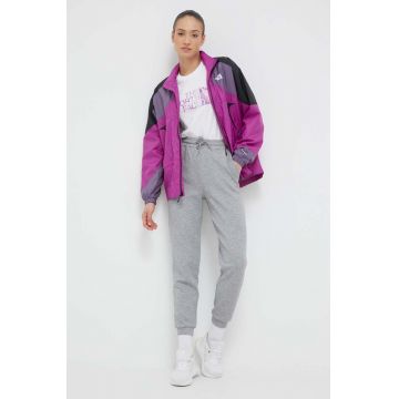 The North Face geaca femei, culoarea violet
