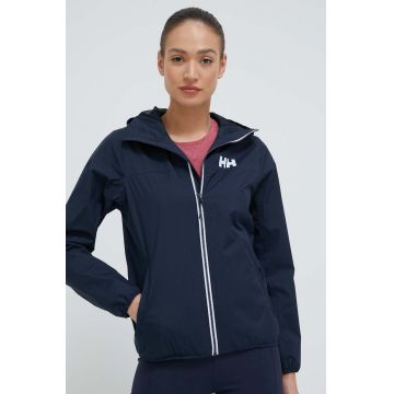 Helly Hansen geacă de ploaie Belfast II femei, culoarea bleumarin 53251