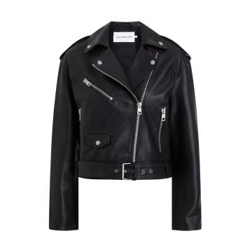 Jacheta biker uni de piele