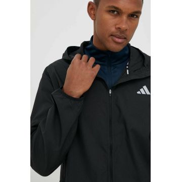 adidas Performance jachetă de alergare Run It culoarea negru, de tranzitie