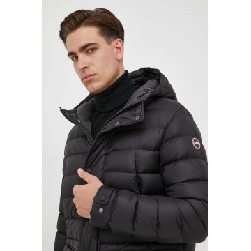 Colmar geaca de puf barbati, culoarea negru, de tranzitie