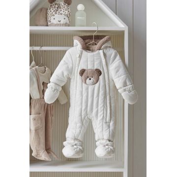 Mayoral Newborn combinezon bebe culoarea bej