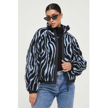 Tommy Jeans geaca femei, de tranzitie, oversize