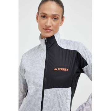 adidas TERREX windbreaker culoarea gri
