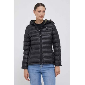Blauer geaca femei, culoarea negru, de tranzitie