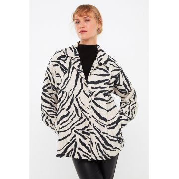 Jacheta cu animal print