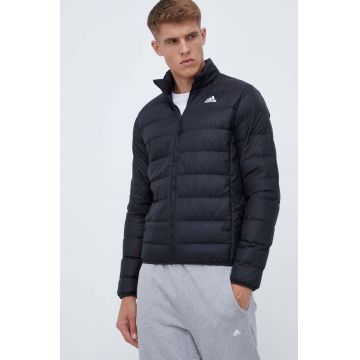 adidas geacă de puf bărbați, culoarea negru, de tranziție HZ5730