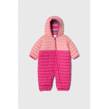 Columbia salopeta reversibila pentru bebelusi culoarea violet