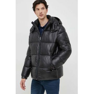 Joop! geaca barbati, culoarea negru, de iarna