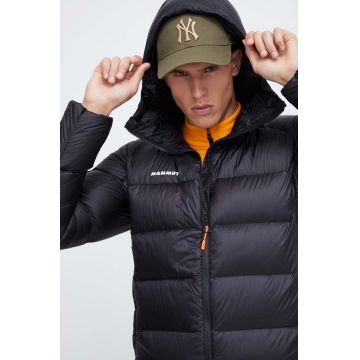 Mammut geaca sport din puf Meron IN Hooded culoarea negru