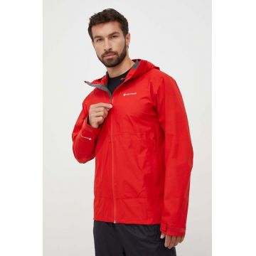 Montane geaca de ploaie Spirit Lite barbati, culoarea rosu, gore-tex