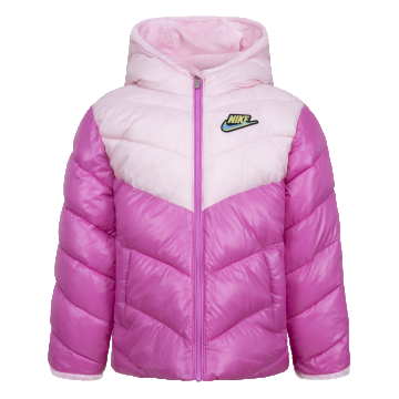 NKG COLORBLOCK CHEVRON PUFFER