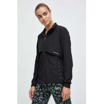 Casall windbreaker culoarea negru, de tranzitie