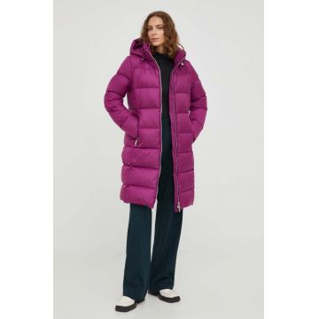 Marc O'Polo geaca de puf femei, culoarea violet, de iarna