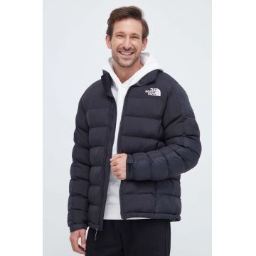 The North Face geaca barbati, culoarea negru, de iarna