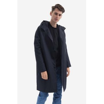 Wood Wood geacă barbati, culoarea negru, de tranzitie 12135900.5269-NAVY