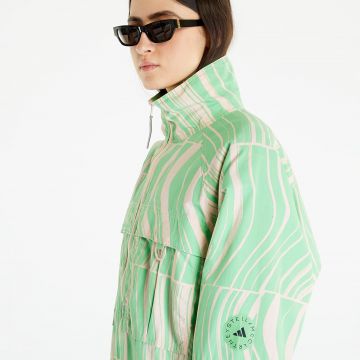 adidas x Stella McCartney TrueCasuals Printed Tracktop Jacket Blush Pink/ Semi Flash Green