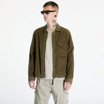 C.P. Company Chrome-R Zipped Overshirt Ivy Green