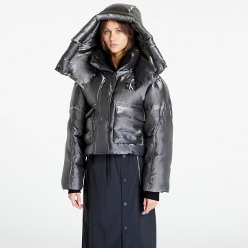 Calvin Klein Jeans Liquid Metal Puffer Black