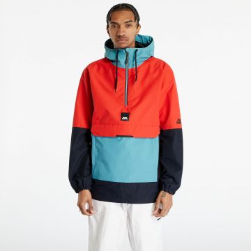 Jacheta Horsefeathers Shaw Jacket Lava Red/ Oil Blue
