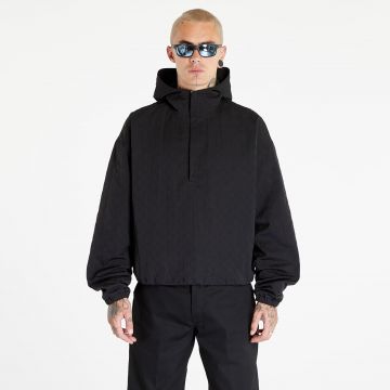 Jacheta MISBHV Nylon Embossed Anorak Black
