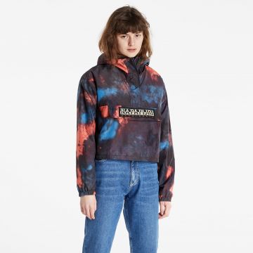 Napapijri Rf Freerunner Aop W Jacket Pink Tiedye Fam