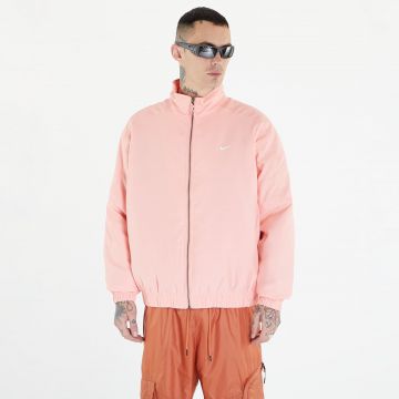 Nike Solo Swoosh Jacket Bleached Coral/ Black/ White