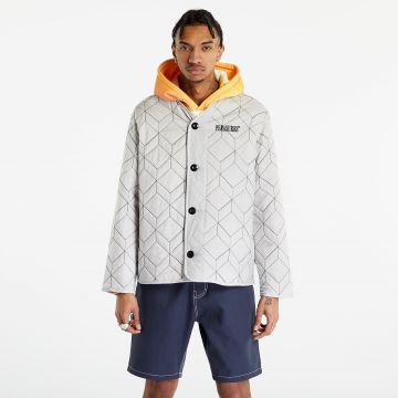 Pleasures Lasting Liner Jacket Silver