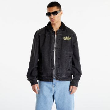 RIPNDIP RIPNLIT Denim Jacket Black Denim Wash