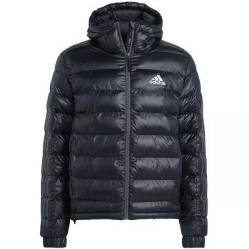 Geaca barbati adidas 3-Stripes SDP Badge of Sport HK6669, M, Negru