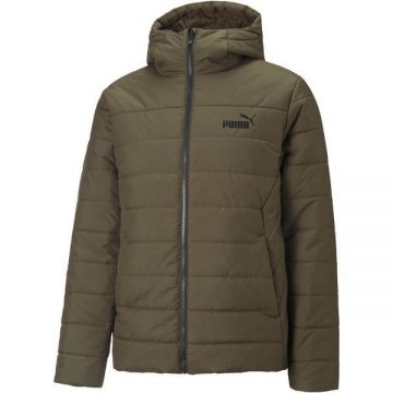 Geaca barbati Puma Ess Hooded Padded Jacket 84893862, M, Verde