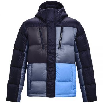 Geaca barbati Under Armour ColdGear Down Blocked Jacket 1372693-410, S, Albastru