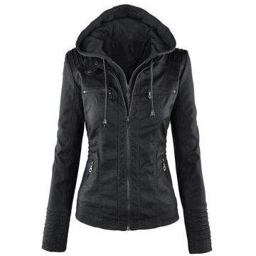 GEACA DIN PIELE ARTIFICALA TOINETTE neagra