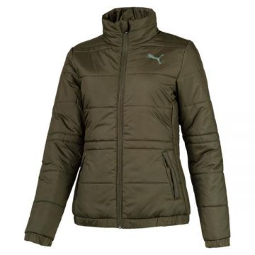 Geaca femei Puma Ess Padded Jacket 85164815, S, Verde
