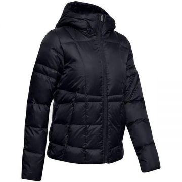 Geaca femei Under Armour Down Hooded 1342814-001, L, Negru