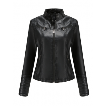 GEACA IMITATIE DE PIELE MARCENA neagra