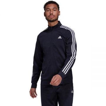 Jacheta barbati adidas Essentials Warm-Up 3-Stripes H46100, XS, Albastru